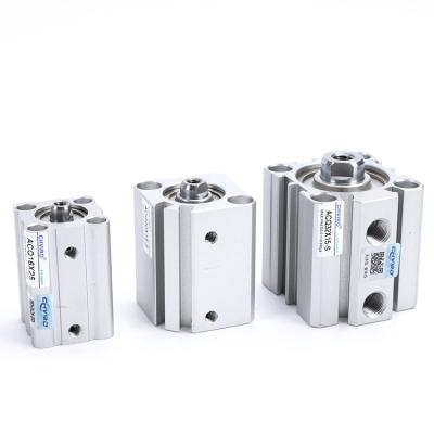 China Manufacturing Plant High quality and low price of ACQ Series New Compact Actuators Pneumatic Cylinders Pneumatic Air Cylinders for sale