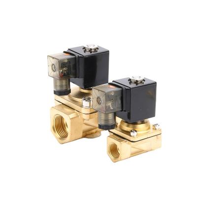 China General Ac220v Brass 2/2 Way Pu220-08 Solenoid Valve For Hot Sale for sale