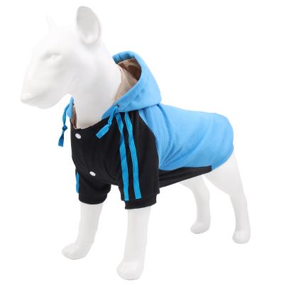 China Brand Hot Direct Luxury Pet Factory Sale Hooded Designer Stocked Dog Clothes for sale