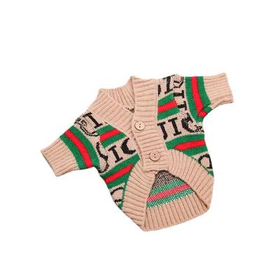 China Wholesale High Quality Sustainable Cotton Puppy Sweater Pet Clothes For Dog And Cat for sale