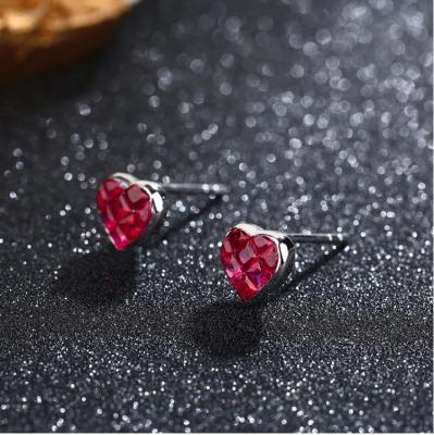 China Sterling Silver Earrings Luxury Earrings 925 Gold Women Jewelry Invisible Setting Factory Natural Gemstone Earrings 16K 18K TRENDY Since for sale