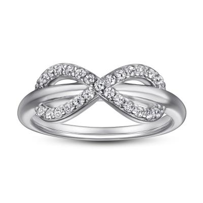 China FASHIONABLE women jewelry rings TL423 925 Sterling Silver Ring Baguette Diamond for wedding for sale