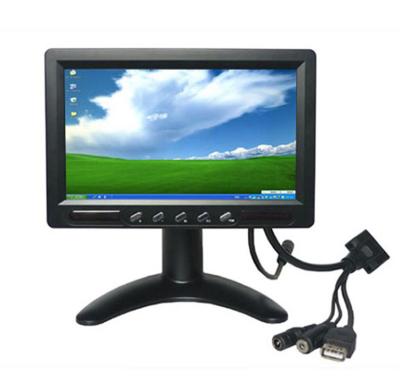 China Custom Car Monitor / TV 800x480 Size 7 Inch Touch Screen LCD Monitor For Car for sale