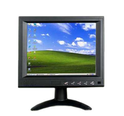 China Industrial Application Desktop Computer Monitor 8 Inch LCD IR Capacitive Resistive Resistive Touch Screen Monitor for sale