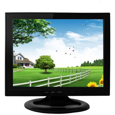 China 14 Inch Square LED Desktop Monitor Good Prices Plastic Cover For Computer TV for sale