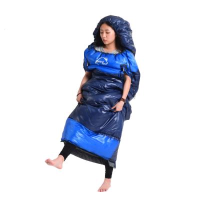 China Wholesale Outdoor Camping Lightweight Cotton Envelope Hand Sleeping Bag (190+30)x75cm for sale