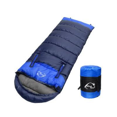 China Outdoor Adult Waterproof Portable Envelope Sleeping Bag Stretch Hand For Design (190+30)x75cm for sale