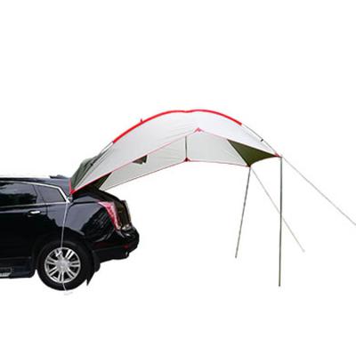 China A skylight over the top portable outdoor waterproof folding camping SUV car rear tent for sunshade for sale