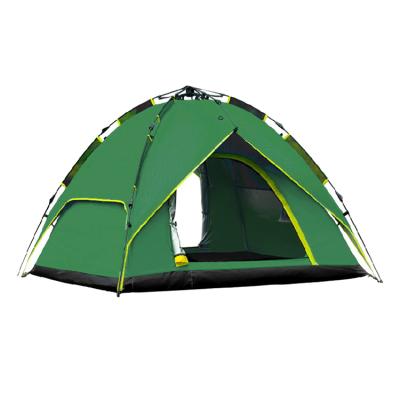 China Double layer ; Automatic Family Tent 4 Person Double Layers Waterproof Outdoor Camping Tent for sale