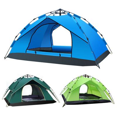 China UV-Resistant Waterproof Outdoor Winter Camping Tent Automatic Pop Up Folding Portable For 3 Person for sale