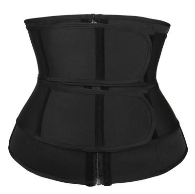 China 2020 Hot Fitness Plus Size Corset Zipper Waist Trainer Shaper Slimming Corset For Fitness for sale