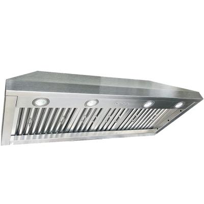 China High End Built-in Type Hotel Insert Kitchen Range Hood Stainless Steel 2019 New Design for sale