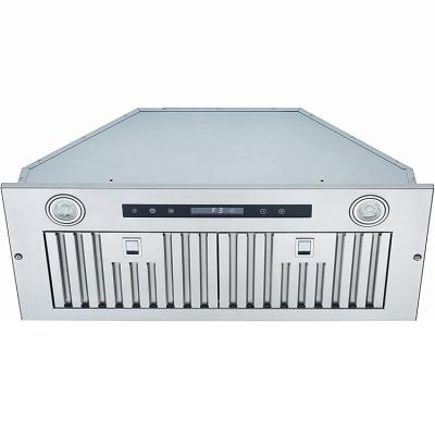 China Hotel Insert/Embedded Type Kitchen Range Hood Stainless Steel for sale