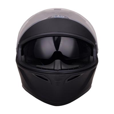 China Durable High Quality Protection Racing Dual Visor Helmet Full Face Customizable Motorcycle for sale