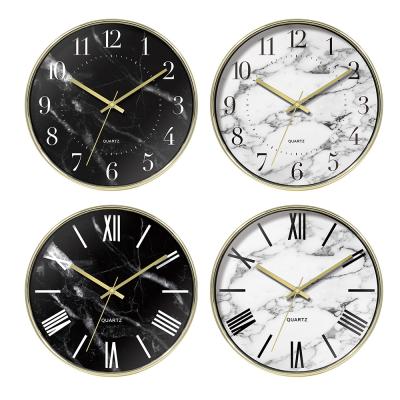 China Wholesale Creative designer modern silent quartz circle manufacturer analogue quartz wall clock brand colorful wall clock for sale