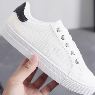 China Fashion Lightweight Wholesale Women's Youth Spring Shoes White Casual Shoes Walking Shoes for sale