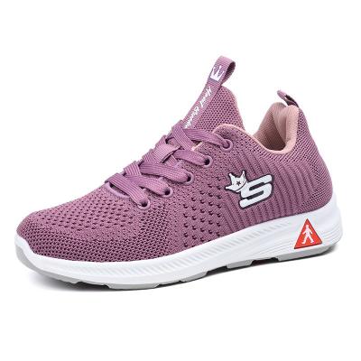 China Fashion Trend Lightweight Women Sport Shoes Breathable Sport Shoes for sale