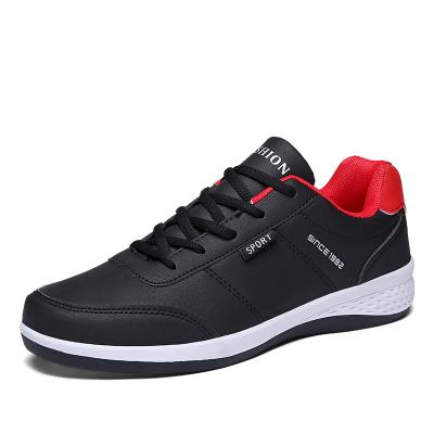 China White Fashion High Top Sports Shoes PU Jogers Gym Shoes Men Lightweight Mens Casual Shoes for sale