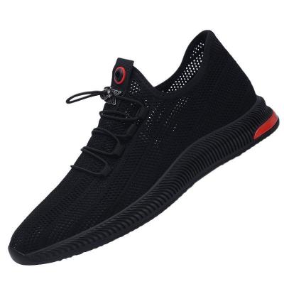 China EVA Hot Selling Sneakers Sports Shoes Men Running Black Soccer Sport Shoes for sale