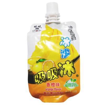 China Moistureproof Holder Up Spout Pouch 170ml Spout Pouch Custom Laminated Print Juice Plastic Bag Liquid Pouch With Spout for sale