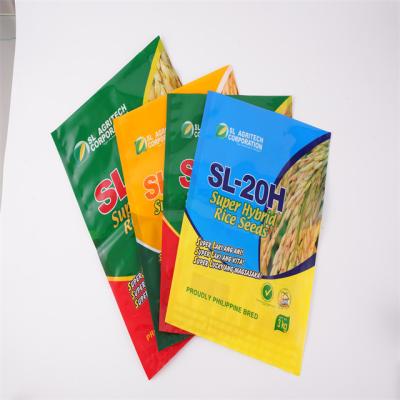 China Custom different types moisture proof logo printing 5kg 10 kilogram 25kg 50kg rice packing bag for wholesale for sale