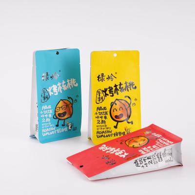 China Modern Wholesale Custom Reusable Zipper Holder Plastic Grilled Snack Pack Ambient Peanut Packet Nut Packet Cashew Bag Ambient Mixed Ba for sale