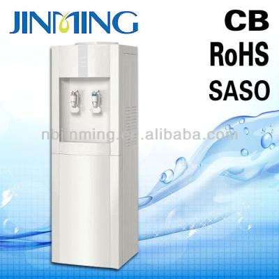 China Hotel 5 Gallon Water Cooler Holder Bottle Water Cooler Dispenser With Mini Fridge And Cb Certification for sale