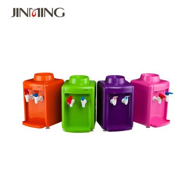 China Popular Household Gift Colorful Mini Water Dispenser For Hot And Normal Water With OEM Brand for sale