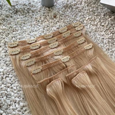 China Silky Straight Pu/Invisible/Lace/Single Wave Clip In Hair Extension,Russian Remy Seamless Clip In Hair 100% Hair Extensions for sale