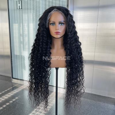 China 2-3 Years Under Proper Care HD 13x4 Lace Frontal Wig, 13x4 Lace Frontal Wig For Black Women, Deep Wave 13x4 Lace Front Hair Wigs for sale