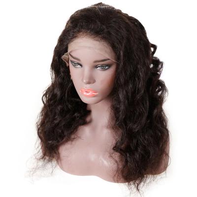 China Loose Wave Full Lace Human Hair Wig Preplucked Swiss Lace Loose Wave Lace Front Wigs Raw Virgin Cuticle Aligned Hair for sale