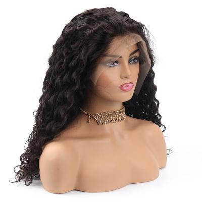 China 100%virgin frontal wig 100% virgin human hair top frontal hair extensions wig hair supplier for sale