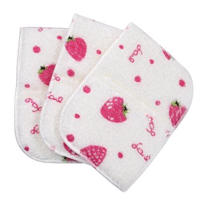 China Bamboo Fiber Customized Oil Free Dishes Washing Sponge Scouring Pad for sale