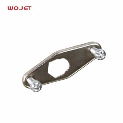 China Factory DN9621 40 GAUGE REAR MOUNT BRACKET , CHROME STEEL HIGH PRESSURE SEAL ACCESSORIES for sale