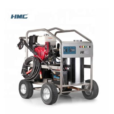 China Gasoline Engine Diesel Boiler Hotels 90 Degree Hot Water Pressure Washer 4000Psi for sale