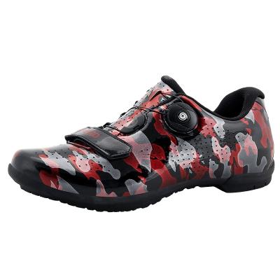 China Colorful Professional MTB Shoes Men SPD Sports Bike Sneakers Road Outdoor Cycling Cycling Shoes Breathable Self-locking Cycling Sneakers for sale