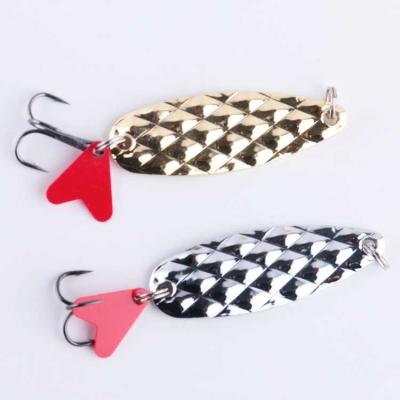 China Hot Selling High Quality 7.5g Metal Spoon 4.5cm Fishing Lures for sale