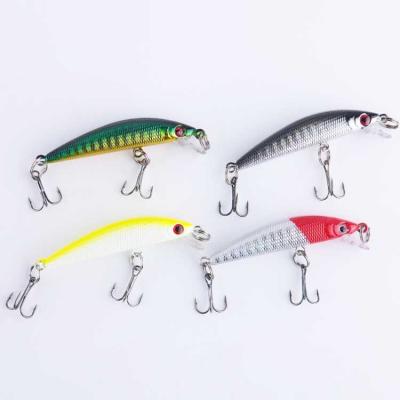 China Hot Selling ABS 5.5cm Different Color 3.5g Minnow Fishing Lure for sale