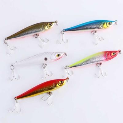 China High Quality ABS 8cm Hook 14g ABS Pencil Hard Bait for sale