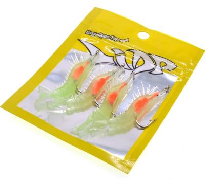 China Factory Direct Sale 3g PVC 6cm Fishing Soft Shrimp Lure for sale