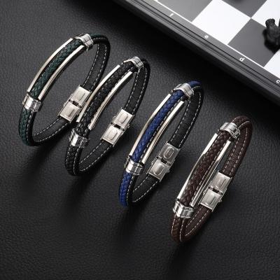 China Yiwu Meise LMY484 Stainless Steel Casual/Sporty Two Tone Bracelet for sale