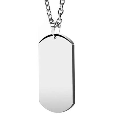 China Europe Yiwu Meise Mens Stainless Steel High Polishing Cheap Dog Tag for sale