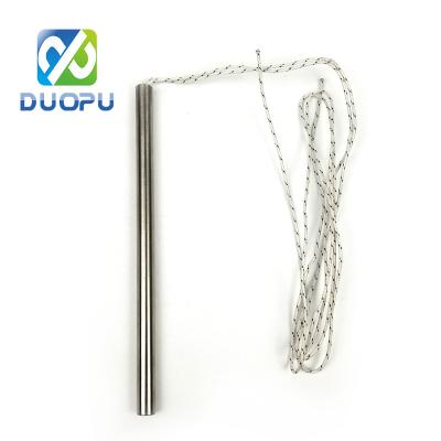 China Hotels DuoPu Customized High Density Heating Resistors 114V Insert Heater Tube With Single Lead Wires for sale