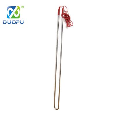 China DUOPU Hotels Customized Industrial Type 100w Water Heater SS 304 U Element Tubular for sale