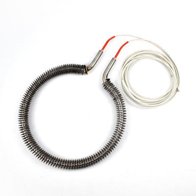 China Hotels 400v 1900w Electric Air Coil Tubular Electric Coil Finned Air Heater Heating Tube Elements Elements for sale