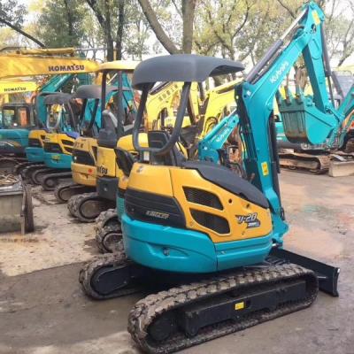 China Construction worksÂ   Japan Original Made Kub0ta Brand Few Working Hours Model 20 Used Micro Hydraulic Mini Excavator Digger for sale