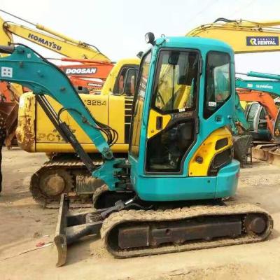 China Construction worksÂ   Japan Original Made Kub0ta Brand Little Labor Hours Model 35 Mini Micro Used Hydraulic Excavator Digger For Sale for sale