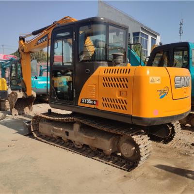 China Construction worksÂ   Made in China Domestic Sany Few Working Hours SY95-9 Small Size Used Hydraulic Excavator for sale