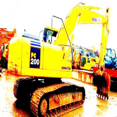 China Good quality used komatsu excavator PC200-7 for sale / komatsu excavator with low price 1.15mÂ ³ for sale