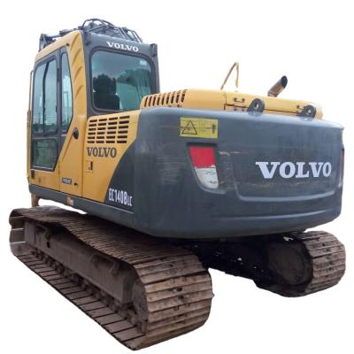 China Hotels Originally Made In Europe Sweden Volvo EC 140 Used Crawler Excavator For Sale With Breaker Part Hammer for sale